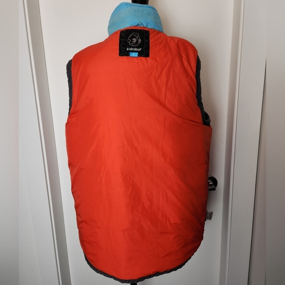 Vintage Distressed Denim Utility Vest - Picture 6 of 15